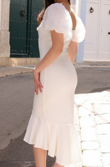 Diana Crepe Midi Dress