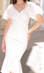 Diana Crepe Midi Dress