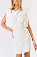 Willow Crepe Mini Dress