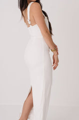 Catalina Pearl Trim Maxi Dress - final few!