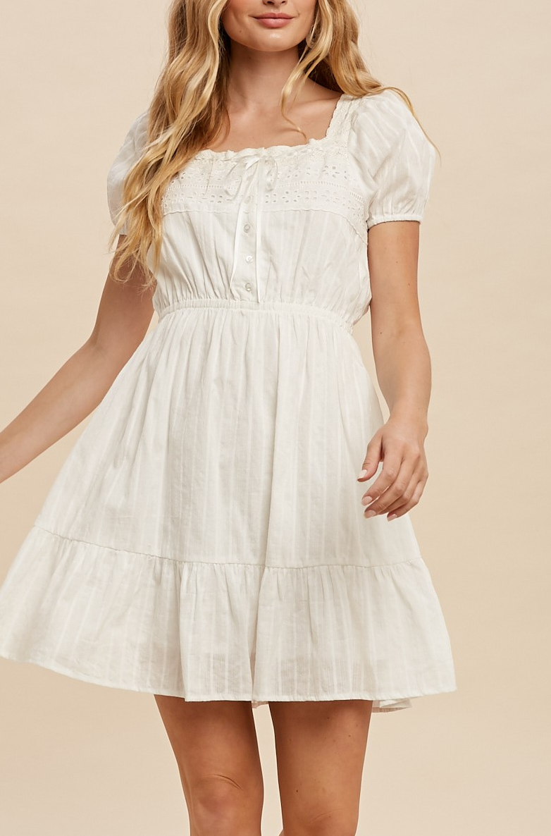 Aspen Cotton Mini Dress