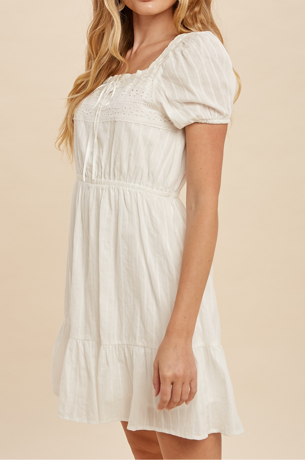Aspen Cotton Mini Dress