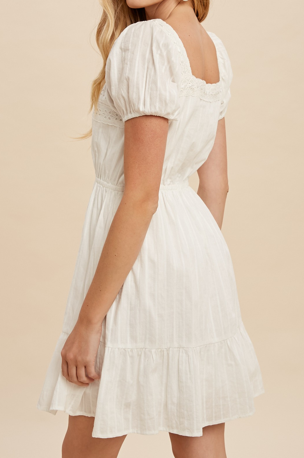 Aspen Cotton Mini Dress