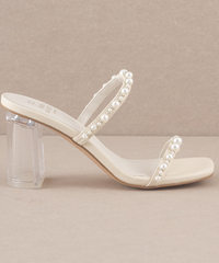 Mae Strappy Pearl Heel