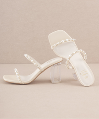 Mae Strappy Pearl Heel