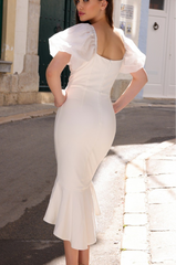 Diana Crepe Midi Dress
