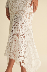 Gorgeous Floral Lace Long Sleeve Midi Dress - Best Seller!