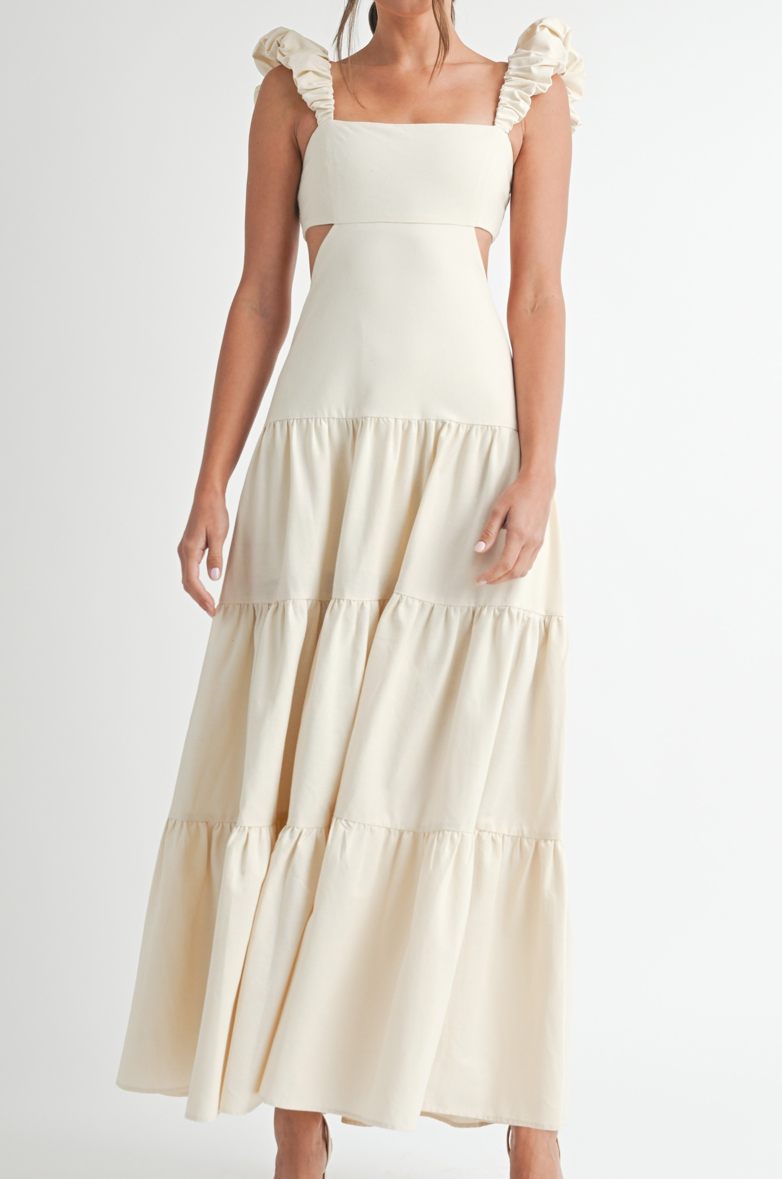 Stunning Linen Maxi Dress