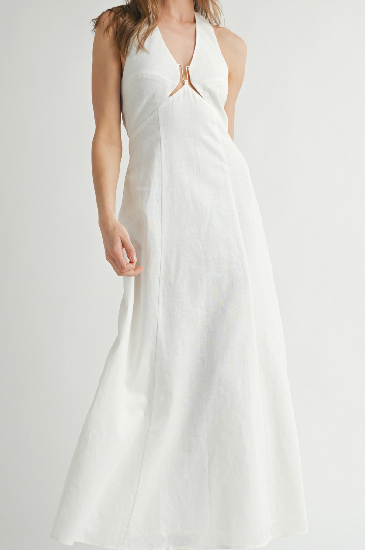 Classic Linen Dress