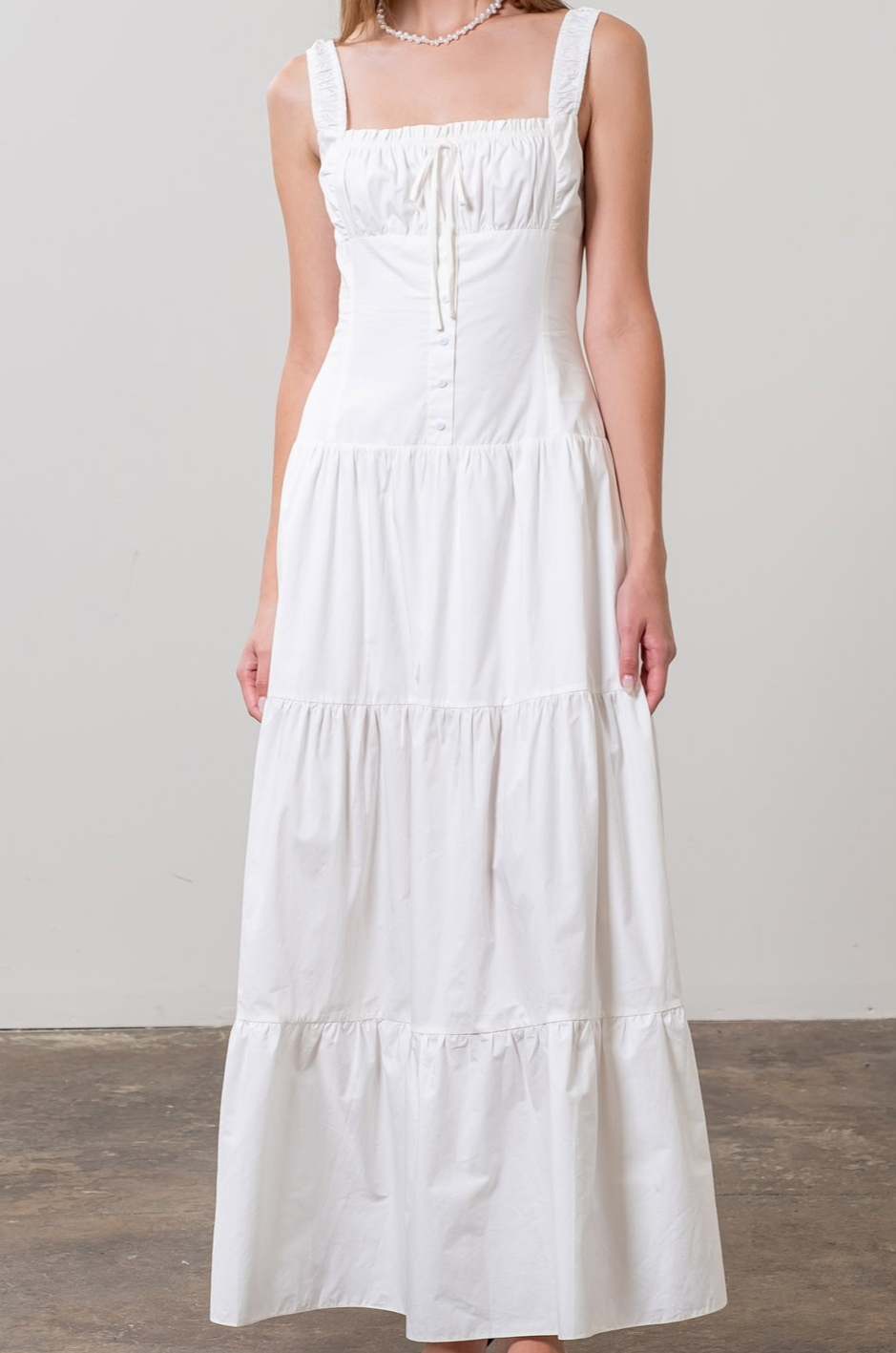 Tyler Cotton Maxi Dress