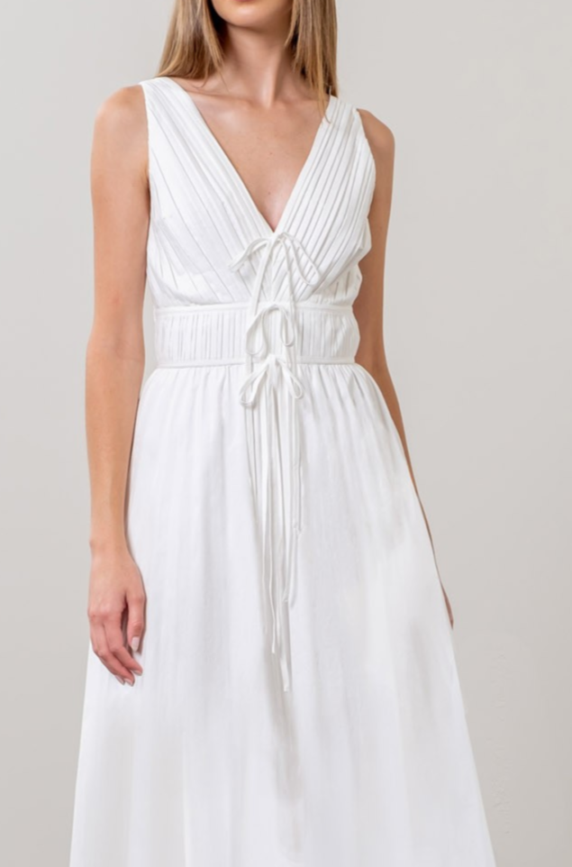 Victoria Cotton Midi Dress