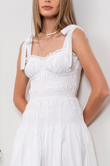 Tatum Linen Midi Dress
