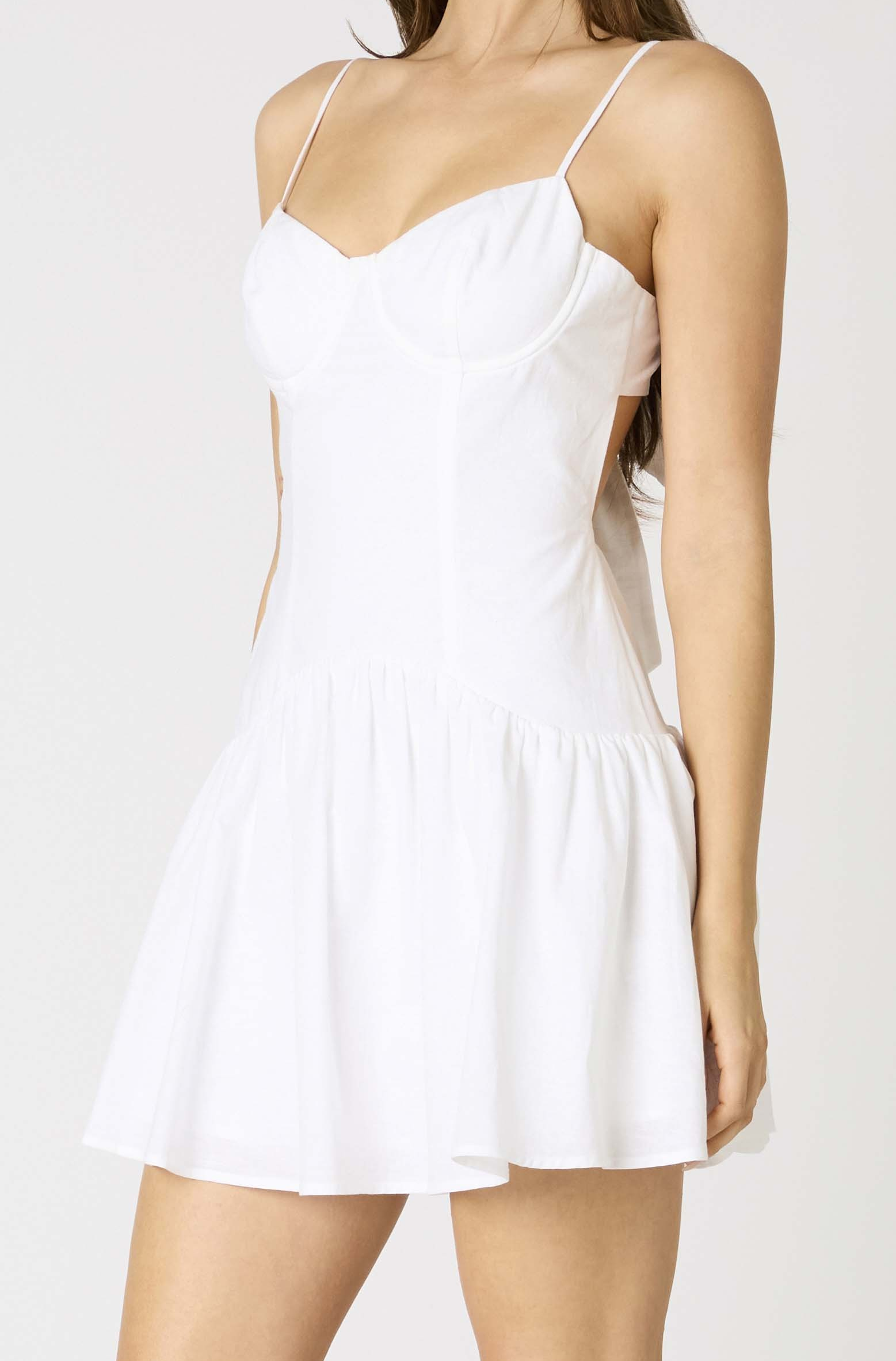 Melanie Cotton/Linen Mini Dress