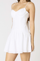 Melanie Cotton/Linen Mini Dress