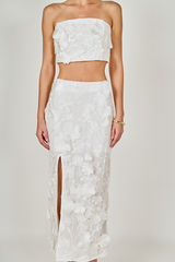 Floral Embroidered Two Piece Set