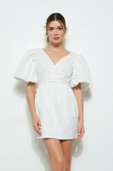Laura Crepe Mini Dress