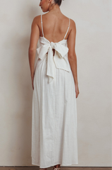 Cotton Flower Maxi Dress