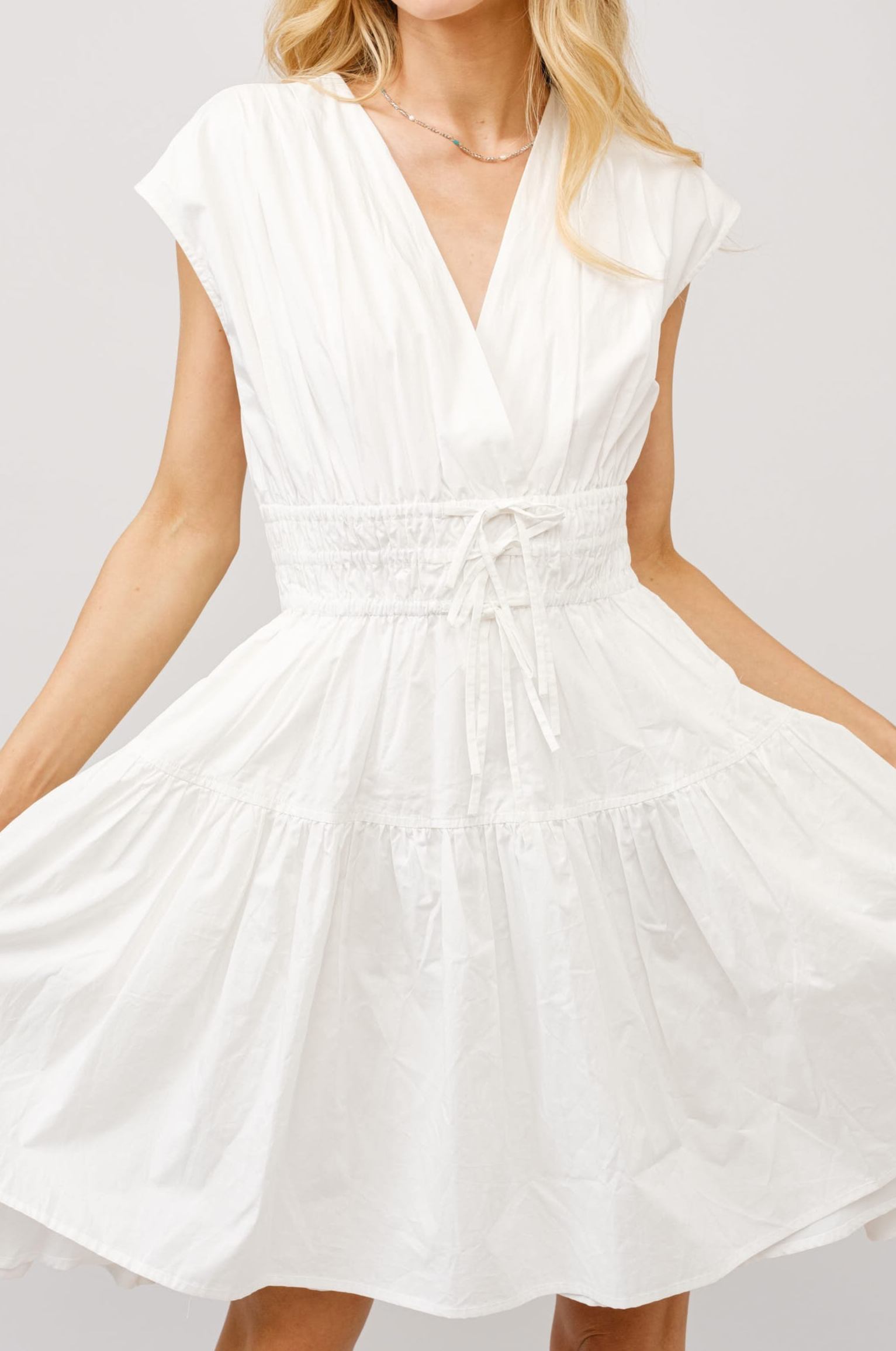 Brooklyn Cotton Mini Dress
