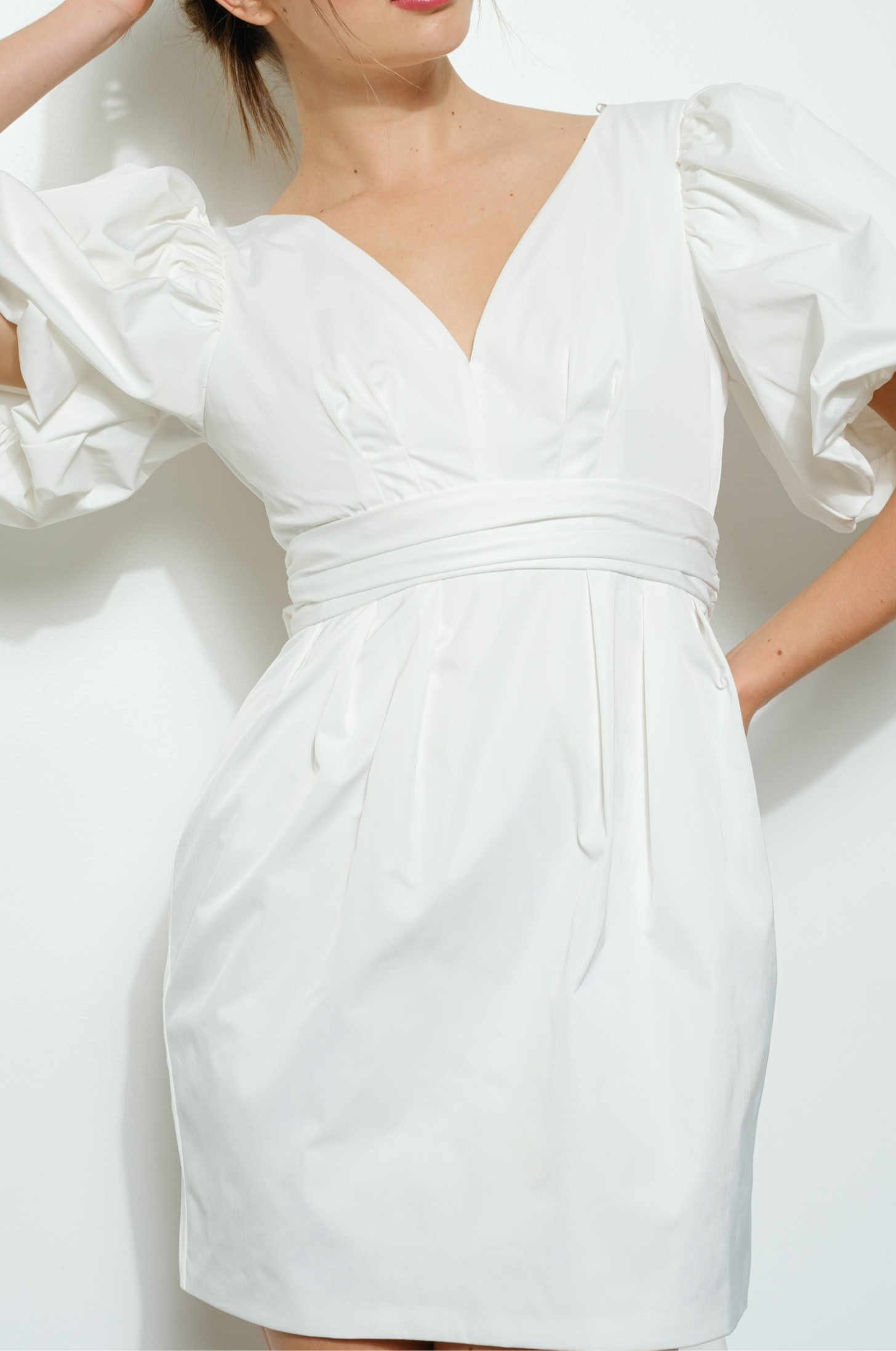 Laura Crepe Mini Dress