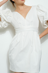 Laura Crepe Mini Dress