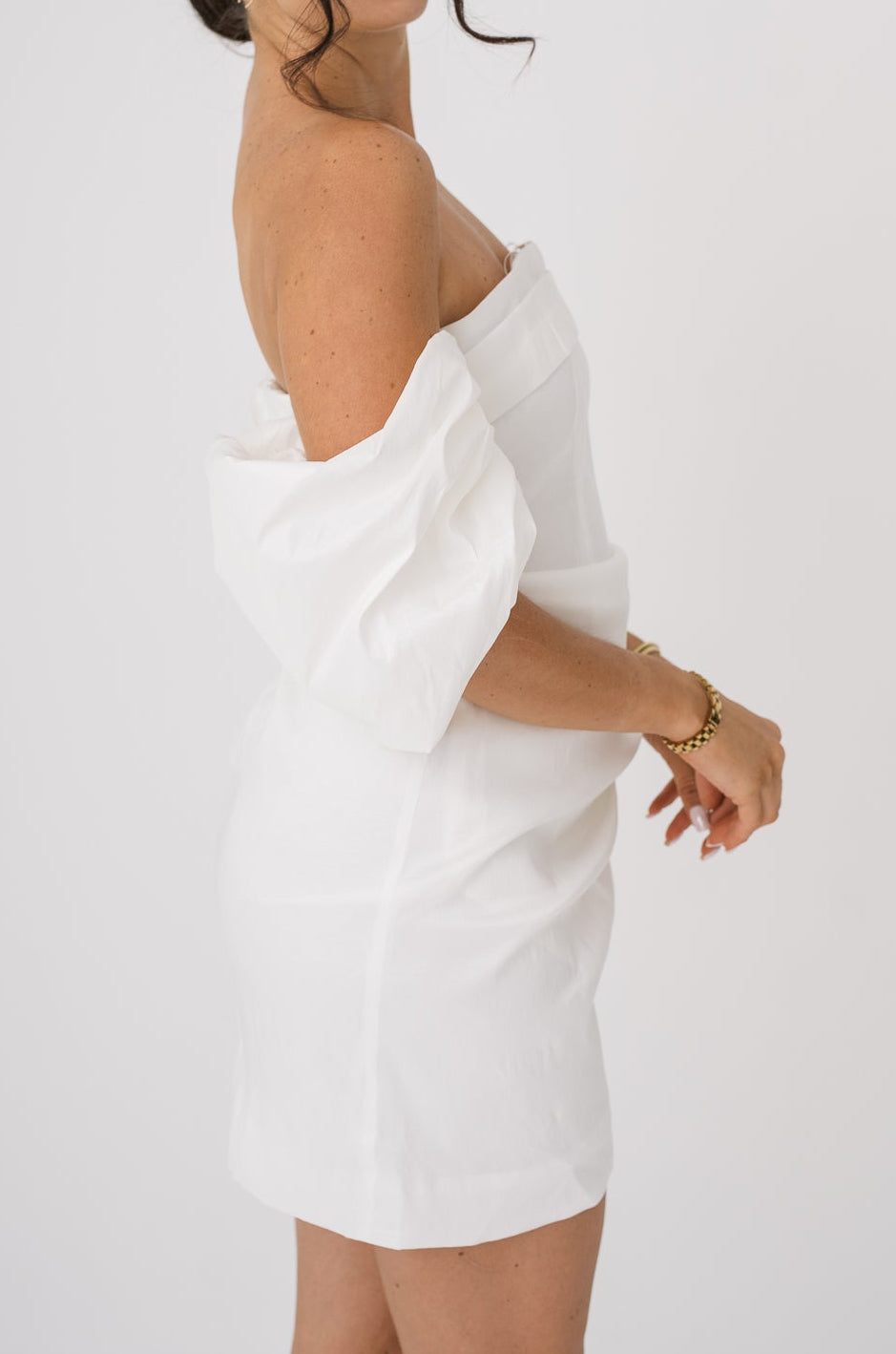 Vera Off Shoulder Mini Dress