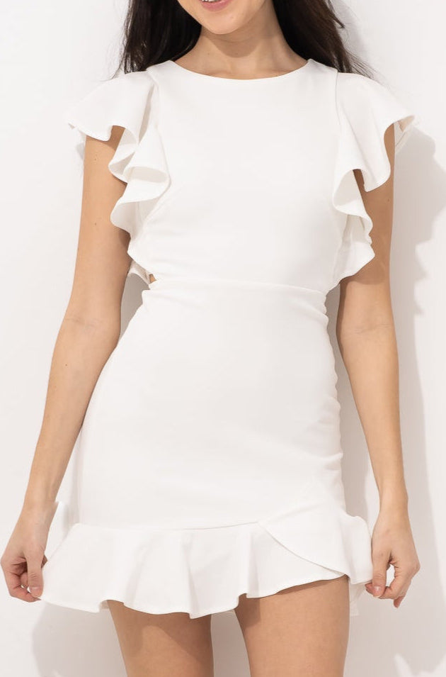 Emma Crepe Mini Dress