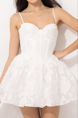 Lily Jacquard Mini Dress