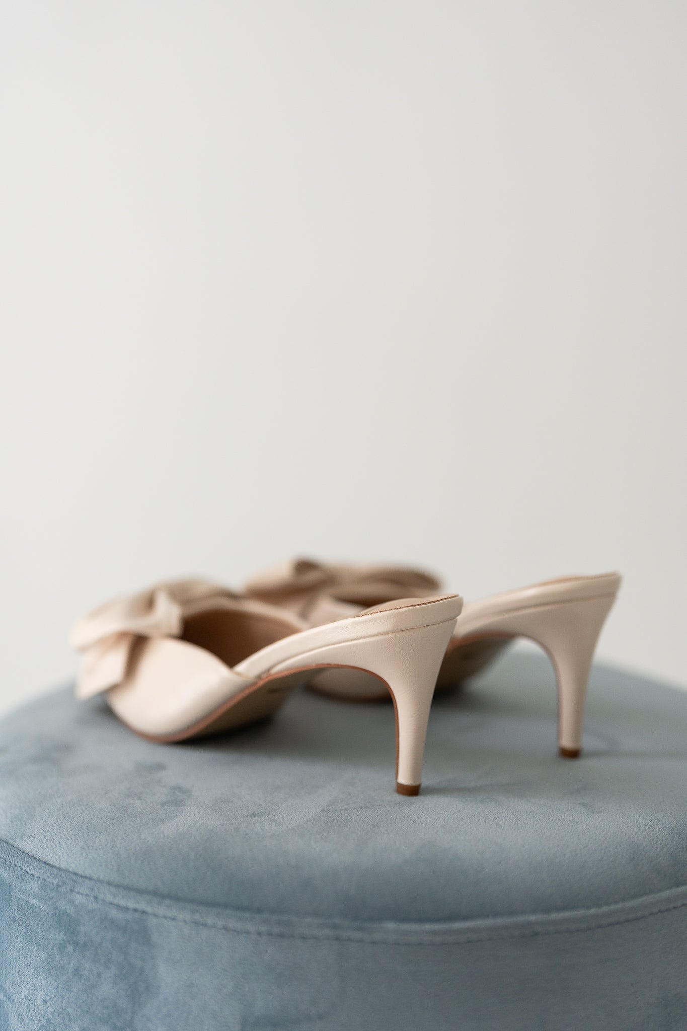 Beautiful Bow Kitten Heel
